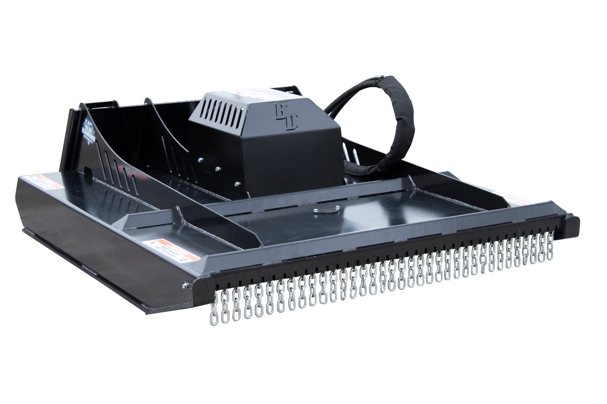 Blue Diamond heavy duty series 2 closed front brush cutter close-up detail