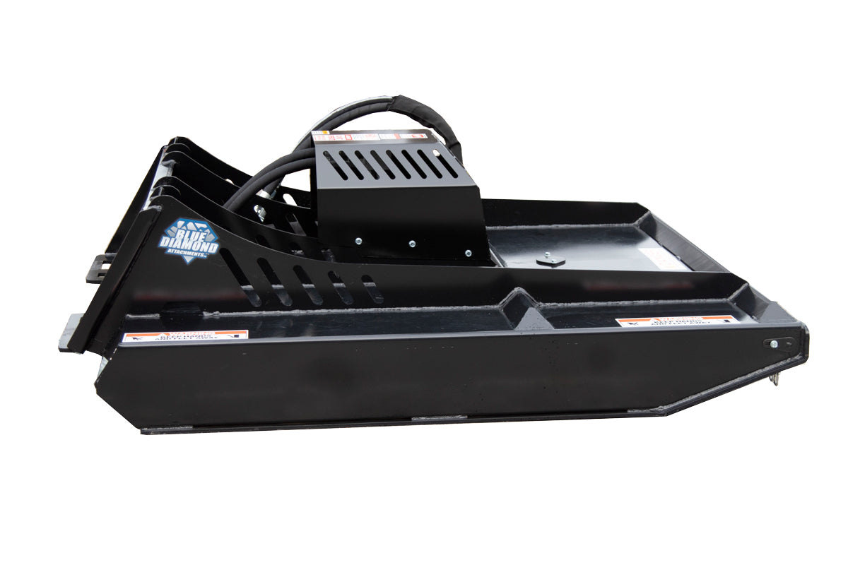 Blue Diamond heavy duty series 2 closed front brush cutter side profile