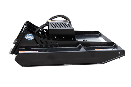 Blue Diamond heavy duty series 2 closed front brush cutter side profile