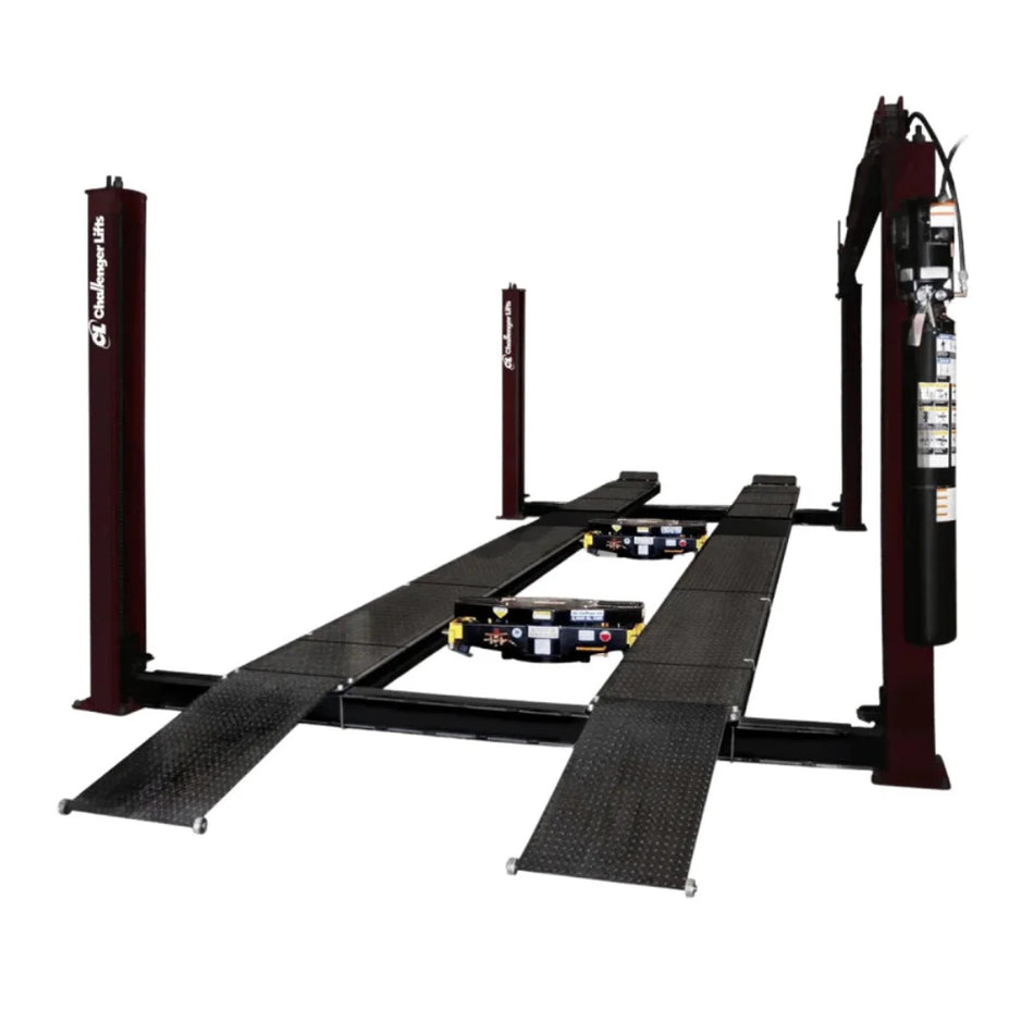 Challenger Lifts 44018E Medium-Duty 4-Post Lift 18000 lb capacity Extended