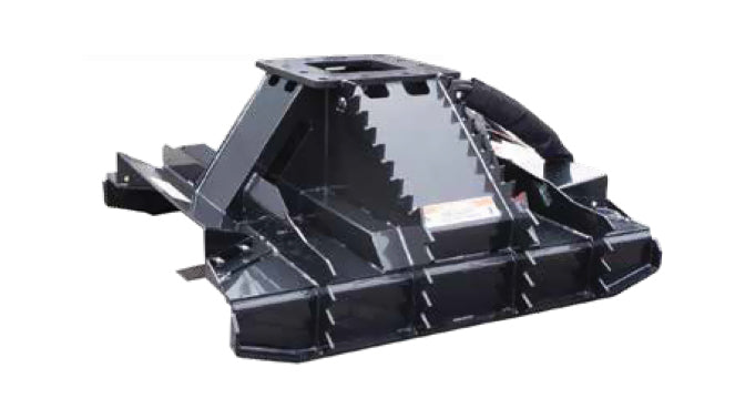 Blue Diamond 60-inch Severe Duty Excavator Brush Cutter front angle view