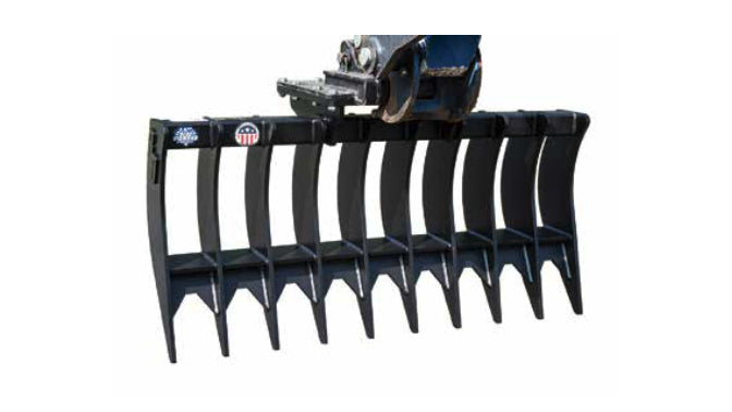 Blue Diamond Heavy Duty Excavator Rake