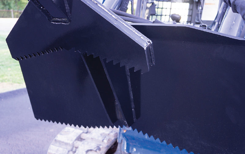 Blue Diamond Log Grapple — close-up of the grapple jaws