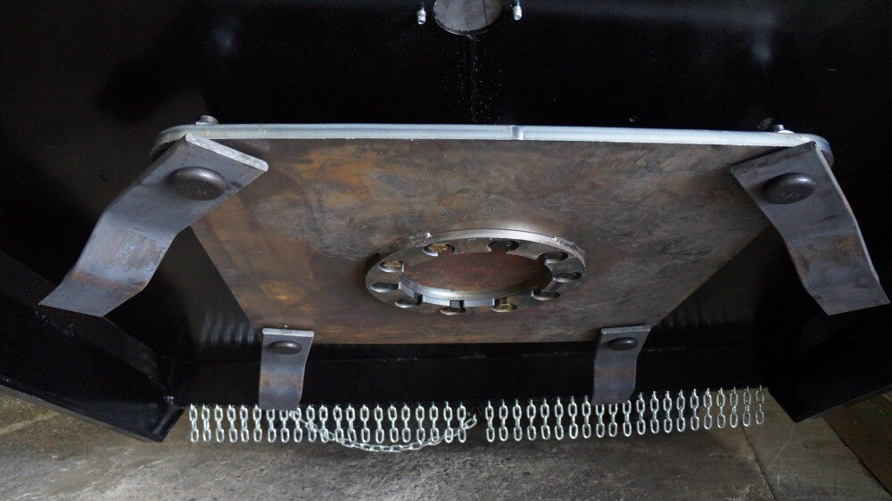 Blue Diamond extreme duty closed front brush cutter angled product view
