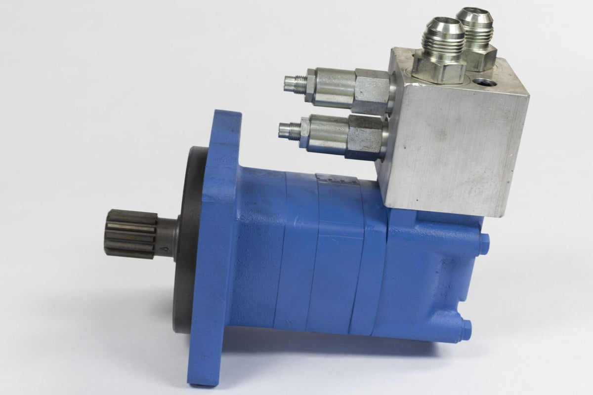 Blue Diamond extreme duty closed front brush cutter underside view