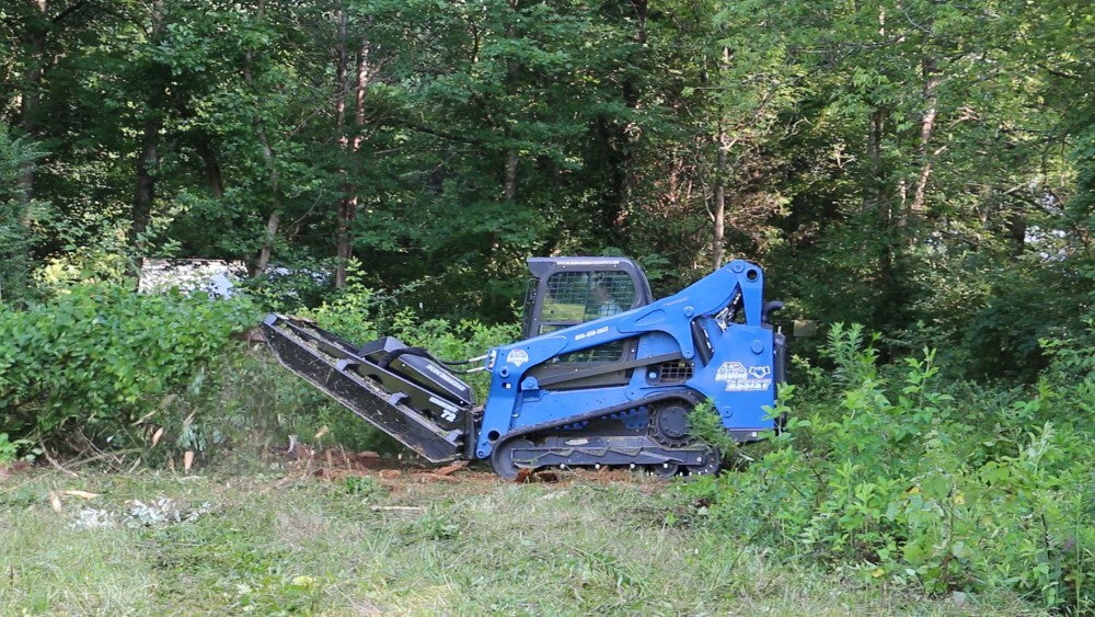 Blue Diamond extreme duty closed front brush cutter application image