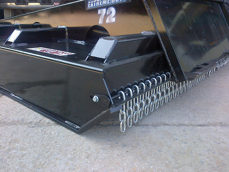 Blue Diamond extreme duty closed front brush cutter jobsite view