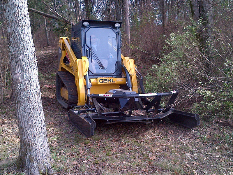 Blue Diamond extreme duty open front brush cutter angled product view