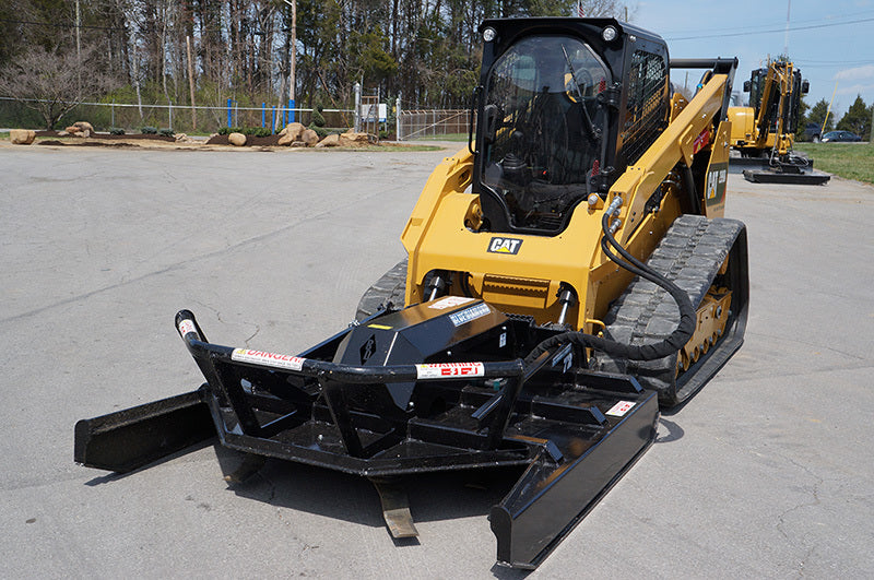 Blue Diamond extreme duty open front brush cutter front cutting deck view