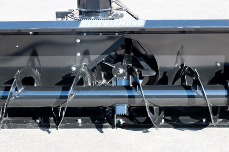 Blue Diamond Snow Blower — Extreme Duty — front auger and chute assembly