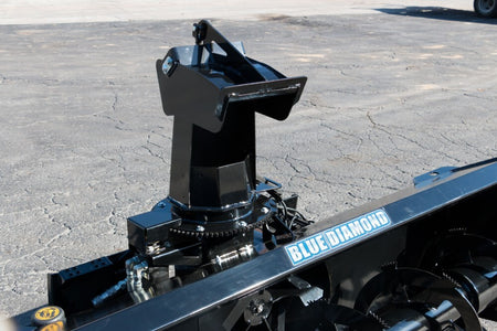Blue Diamond Snow Blower — Extreme Duty — discharge chute rotation assembly