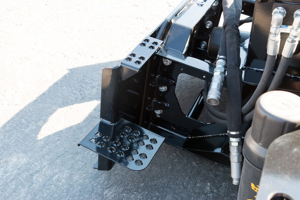 Blue Diamond Snow Blower — Extreme Duty — close-up of the hydraulic valve block