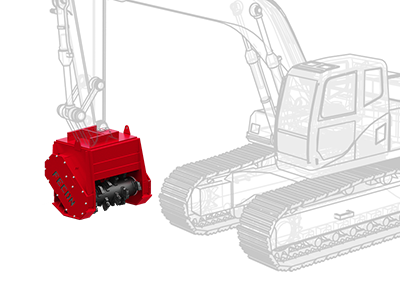 FECON BH62EXC-1 Bull Hog Excavator Mulching Head
