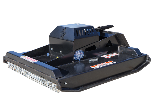 Blue Diamond mini skid steer closed-front brush cutter, product view