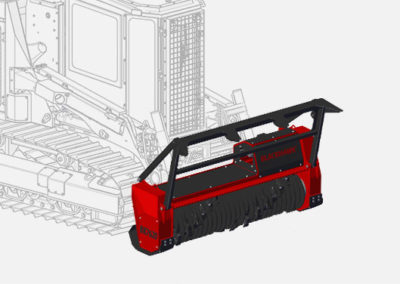 FECON BK7620 Blackhawk Hydraulic Ground Mulching Head