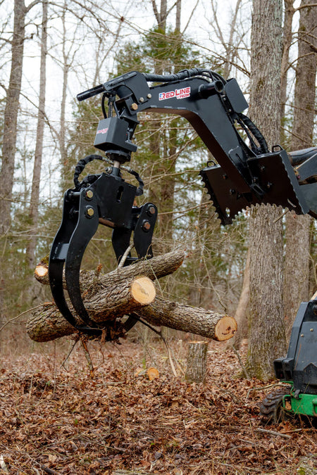 FECON Red Line LG57 Mini Skid Log Grapple