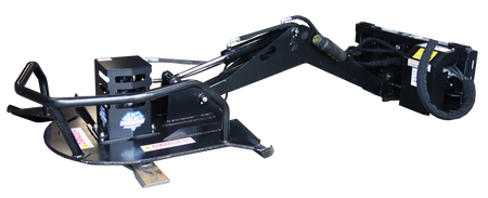 Blue Diamond swing arm brush cutter product view with swing boom and cutter deck