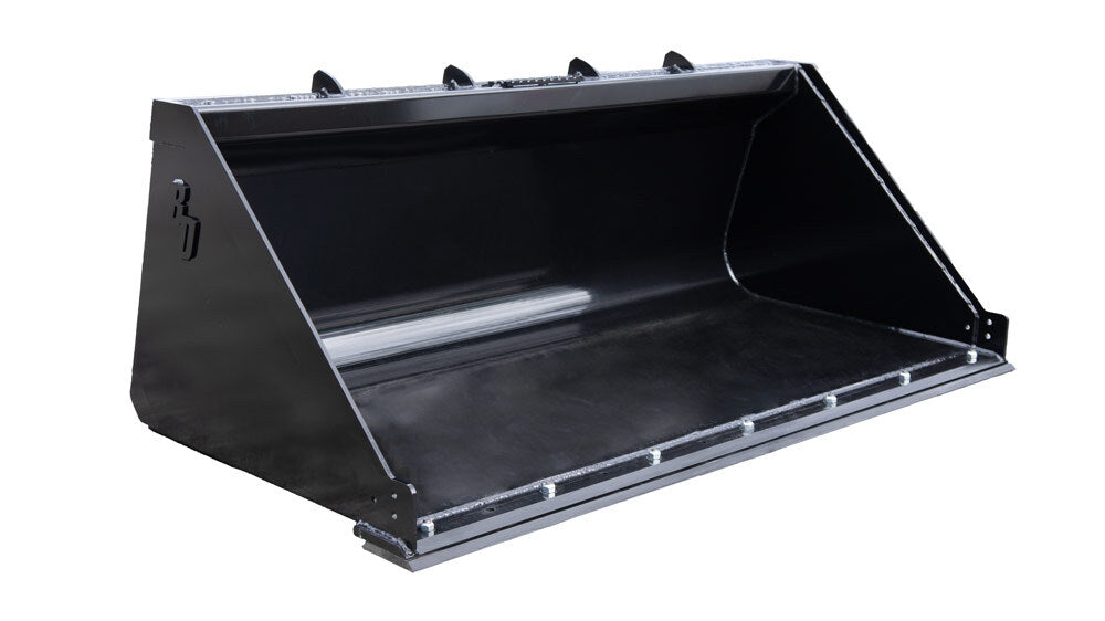 Blue Diamond High Capacity Utility Bucket — bucket with smooth cutting edge