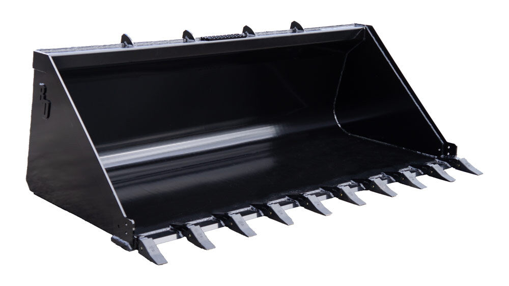 Blue Diamond High Capacity Utility Bucket — bucket with tooth cutting edge