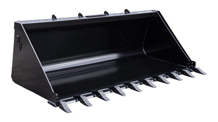Blue Diamond High Capacity Utility Bucket — bucket with tooth cutting edge
