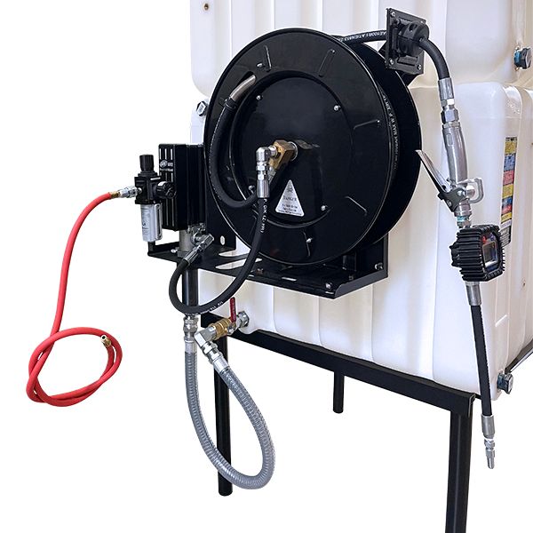 American Lube PT200-R23N lube equipment package for stackable poly tanks