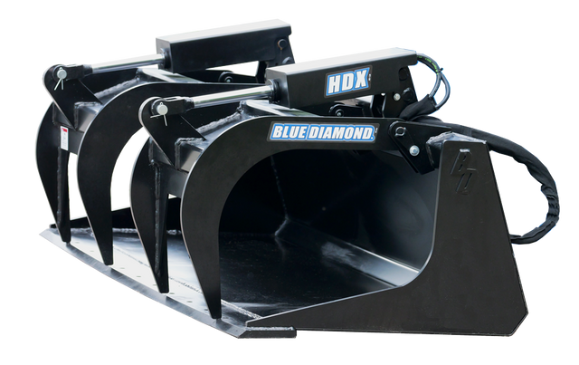 Blue Diamond 72 in. HDX Grapple Bucket