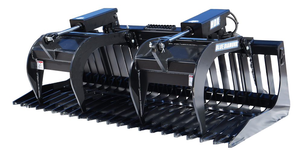 Blue Diamond 72 in. HDX Grapple Rock Bucket