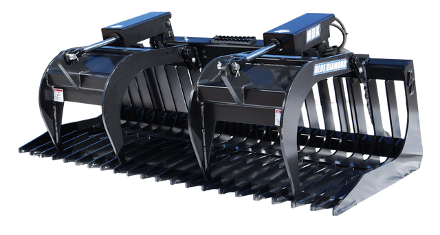 Blue Diamond 72 in. HDX Grapple Rock Bucket