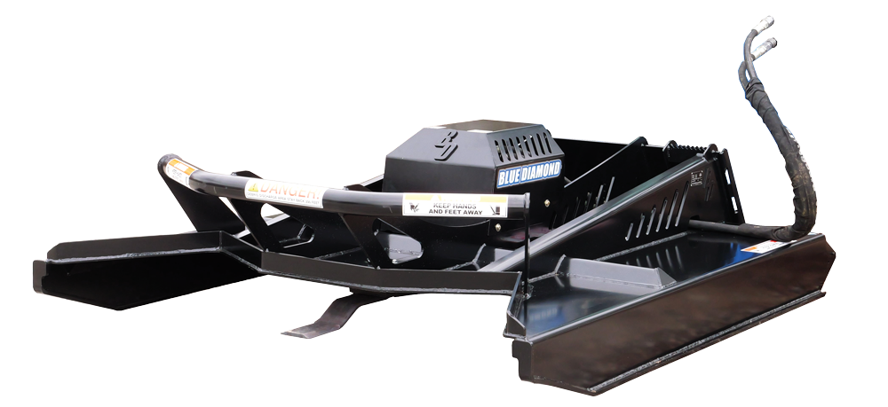 Blue Diamond Heavy Duty Open Front Brush Cutter left-angle product view