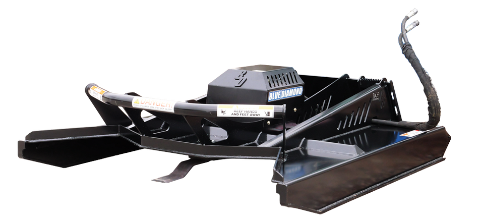 Blue Diamond Heavy Duty Open Front Brush Cutter left-angle product view