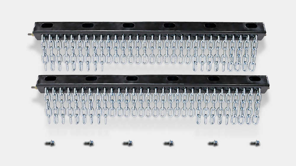 36 inch chain guard kit with hardware for Blue Diamond heavy duty mini excavator brush cutter