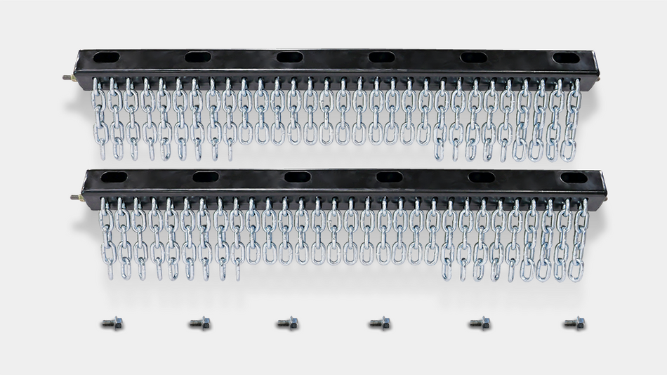 36 inch chain guard kit with hardware for Blue Diamond heavy duty mini excavator brush cutter