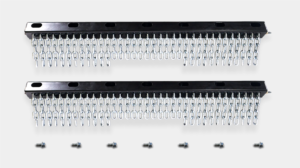 42 inch chain guard kit with hardware for Blue Diamond heavy duty mini excavator brush cutter