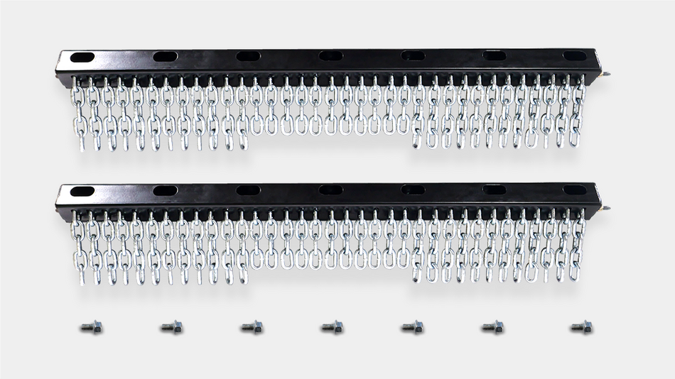 42 inch chain guard kit with hardware for Blue Diamond heavy duty mini excavator brush cutter
