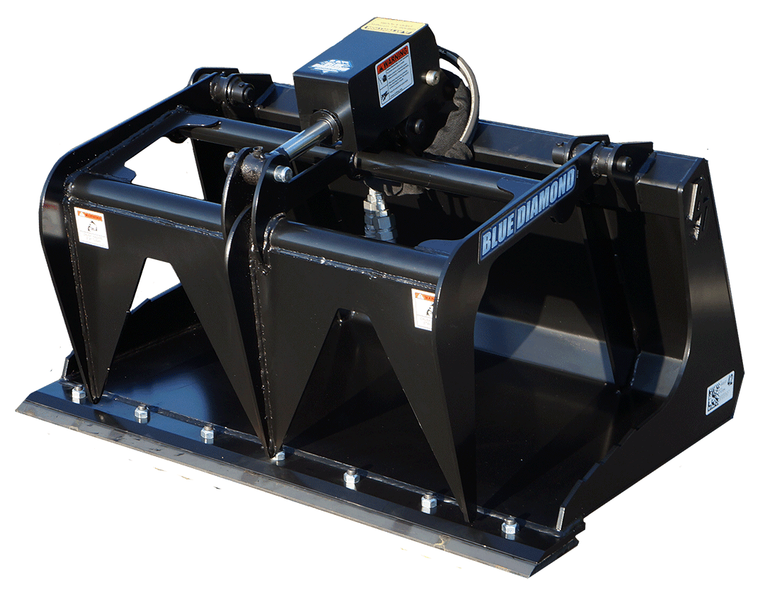 Blue Diamond Mini Grapple Bucket