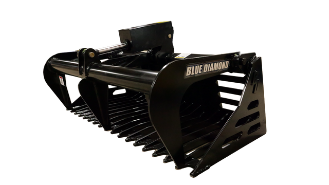 Blue Diamond Mini Grapple Rock Bucket