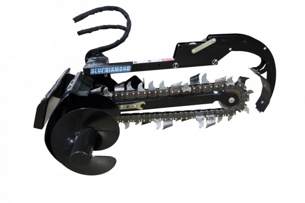 Blue Diamond 36 in. Mini Trencher