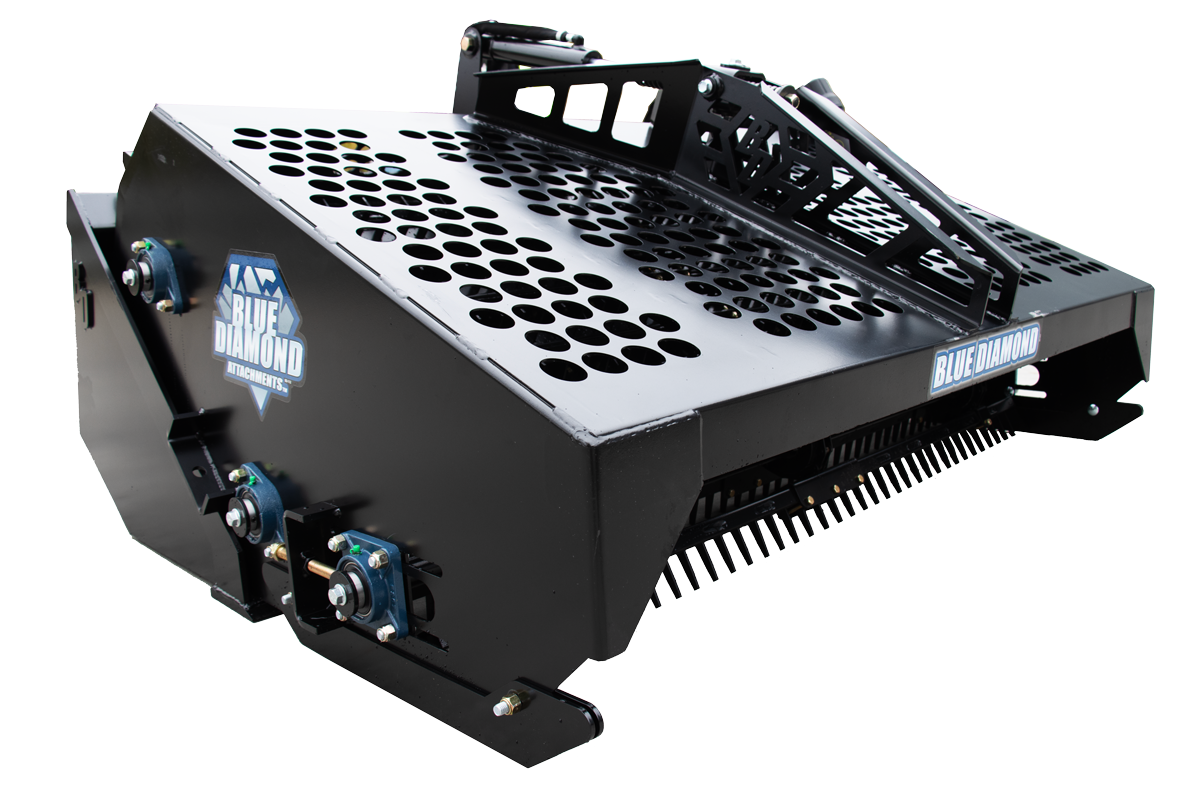 Blue Diamond 68 in. Hydraulic Rock Rake