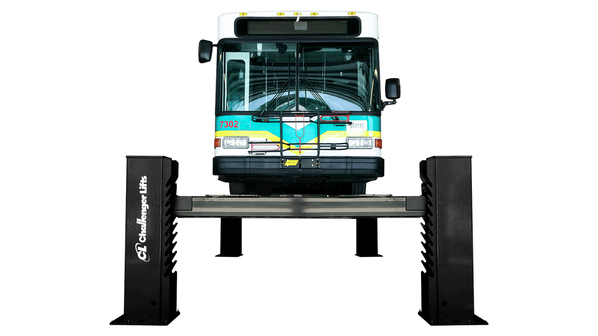 Challenger 44060 Series 60,000 lb heavy-duty chain-driven four-post lift