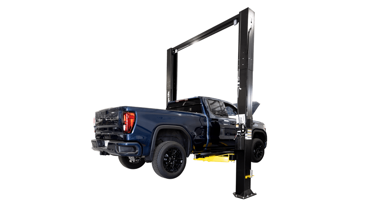 Challenger CL12A 12,000 lb adjustable two-post lift