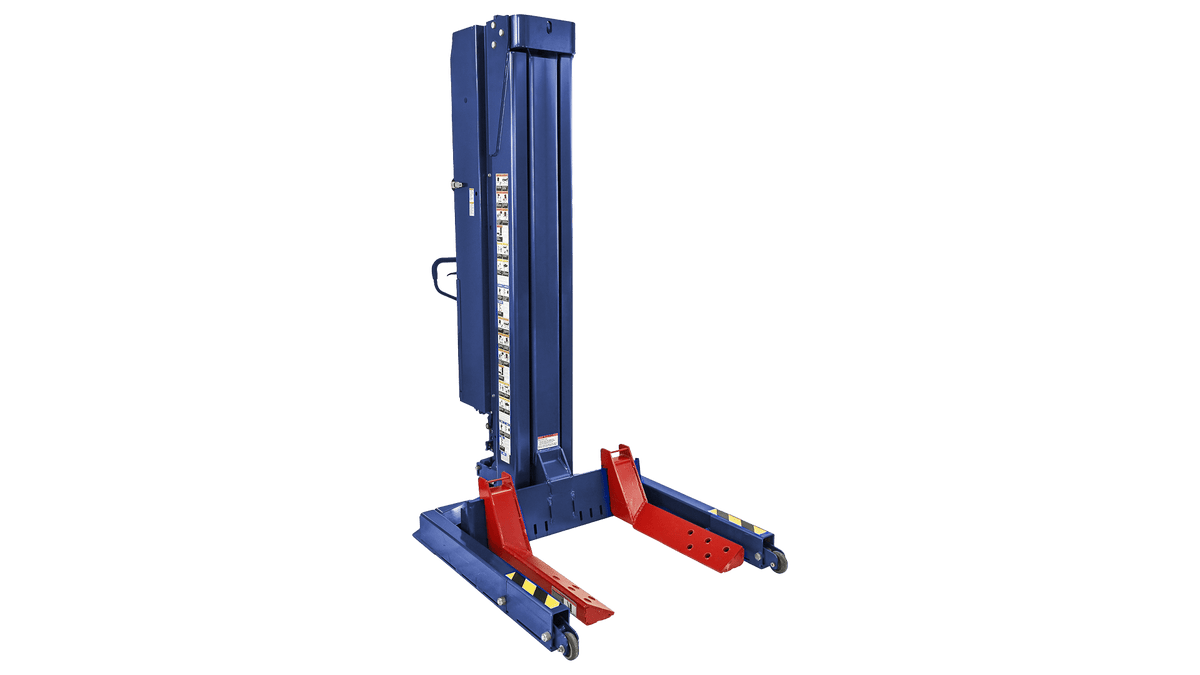 Challenger CLHM-125XF 12,500 lb extended-fork mobile column lift