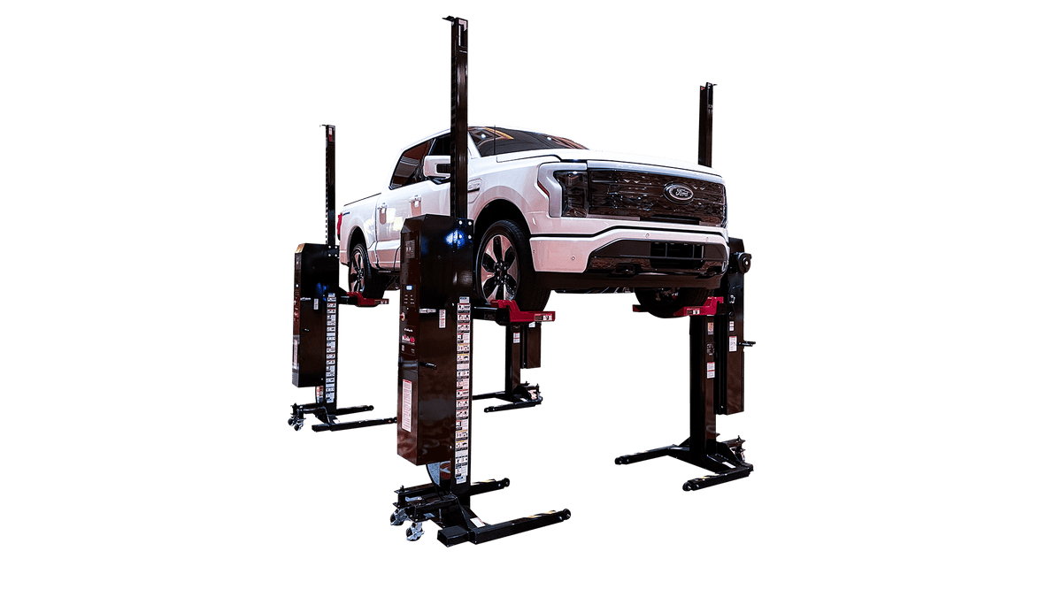 Challenger CLMM-5000 5,000 lb mobile column lift