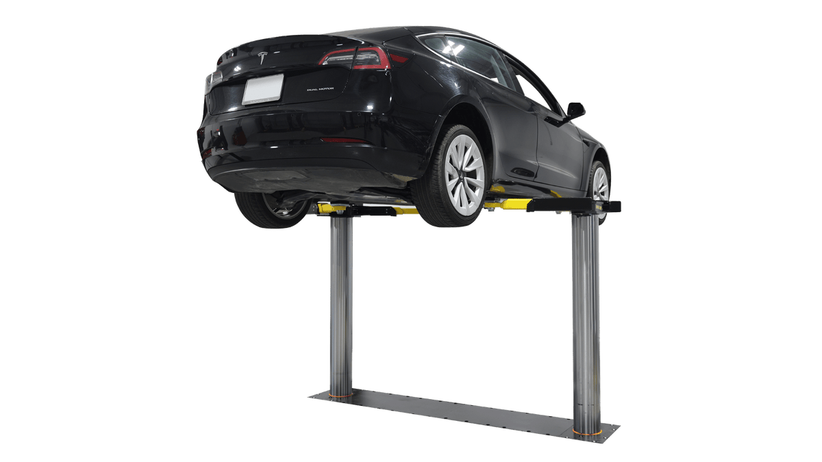Challenger EH10 10,000 lb hybrid wide-tub inground lift