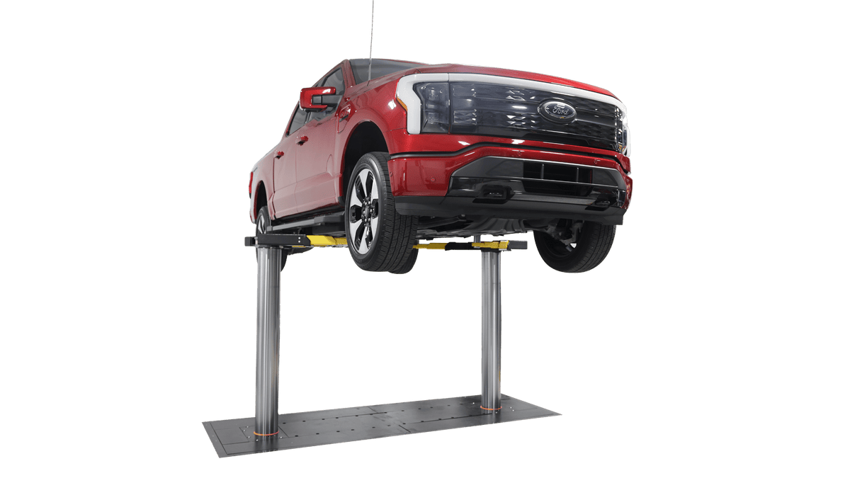 Challenger EH12 12,000 lb hybrid wide-tub inground lift
