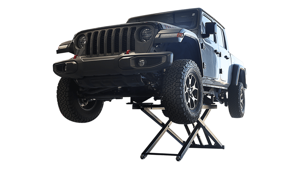 Challenger MR6 6,000 lb portable mid-rise lift