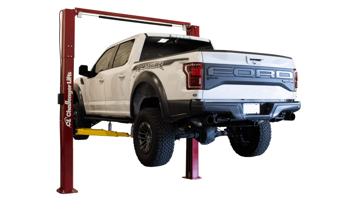Challenger VLE10 10,000 lb Versymmetric two-post lift