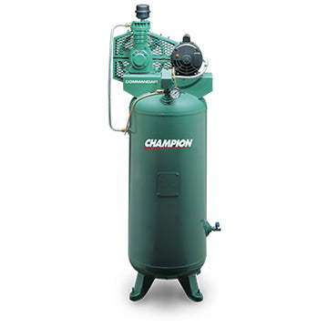 Champion Commandair Vertical Tank Unit Piston Compressor