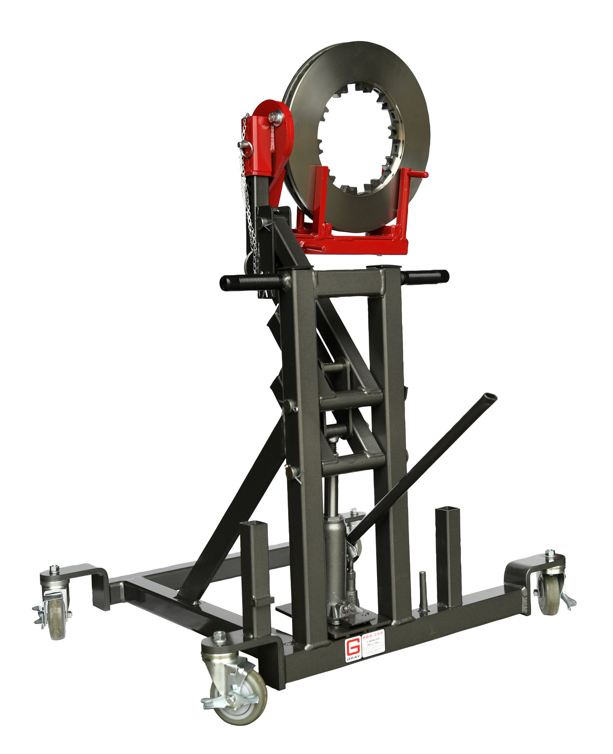 Gray DBD-200 200 lb. Disc Brake Dolly