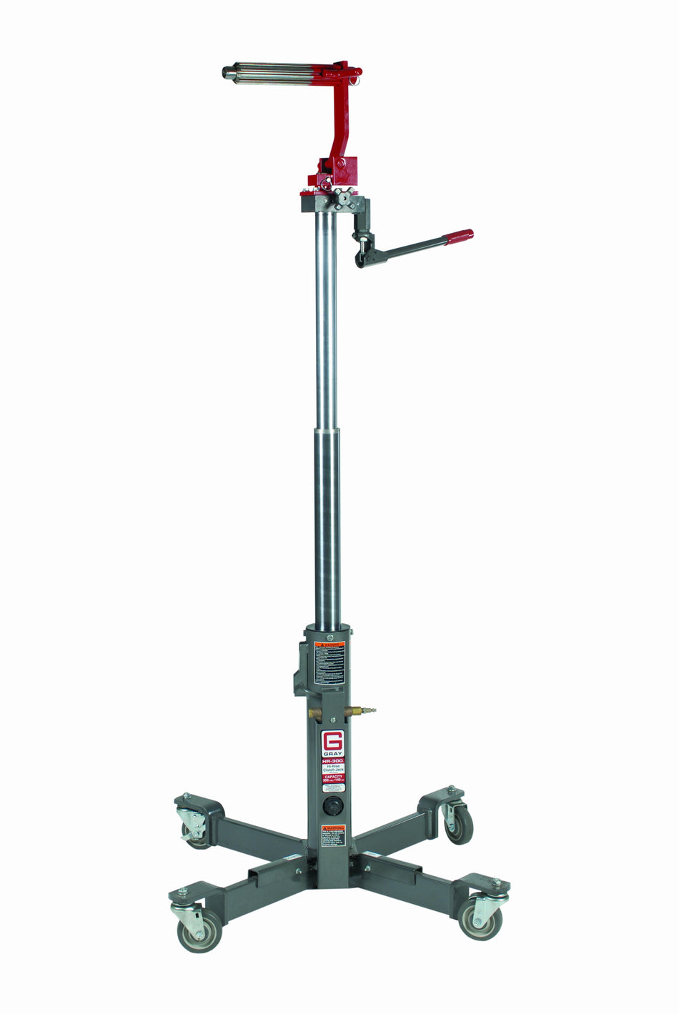 Gray HR-300 300 lb. High Rise Clutch Jack