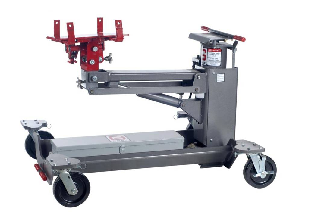 Gray HTCJ-2000 2,700 lb. Heavy Duty High Rise Transmission Jack